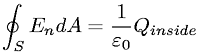 Maxwell's equation - Gauss's law