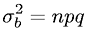 Variance of Binomial Distribution