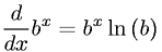 Derivative of an Arbitrary Base Exponential