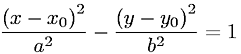 Equation of a Hyperbola