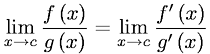 L'Hopital's Rule