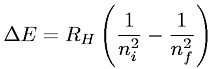 Rydberg Equation